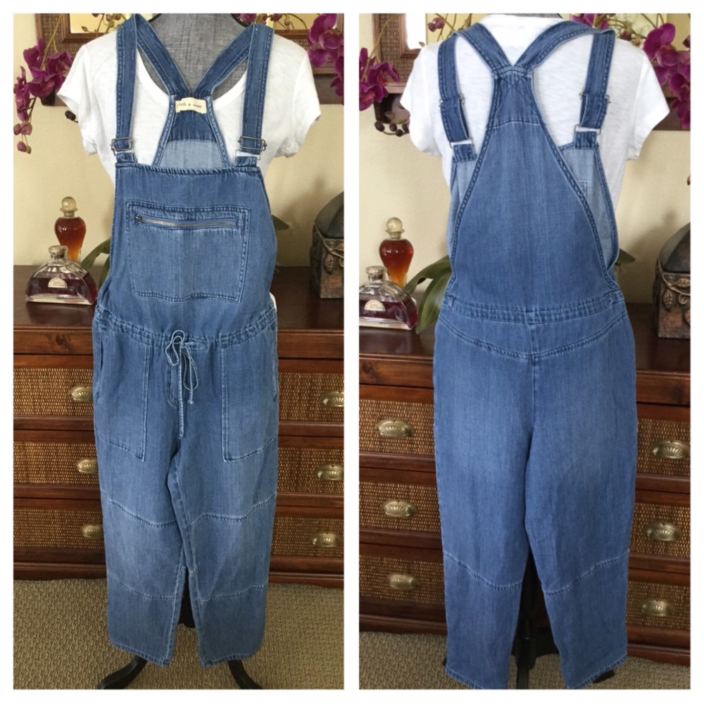 🆕Anthropologie Cloth & Stone Overalls.  NWOT. - Picture 2 of 6